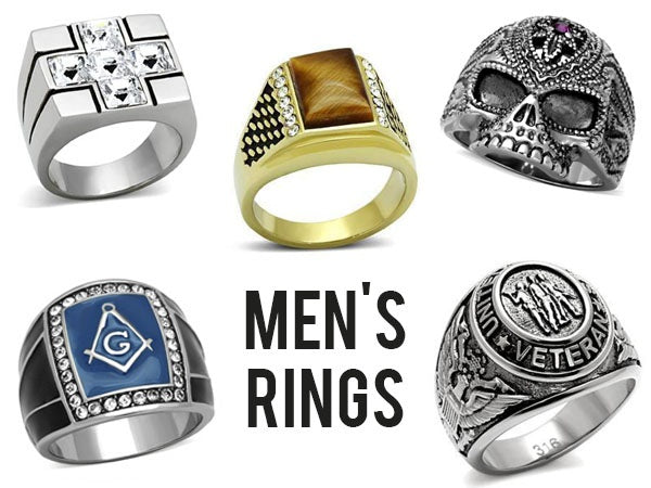 Fashion Men's Rings to Hoard This Year