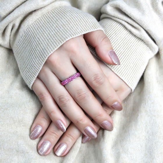 10 Pink Wholesale Fashion Rings for National Pink Day