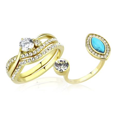 Gold Plated Rings Collection