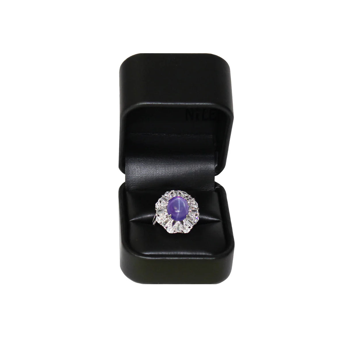 Faux Leather Ring Box with 2 pcs Packer