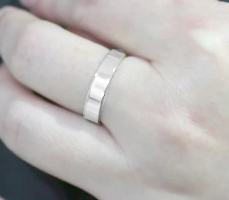 CJ3832N Wholesale Women's Stainless Steel Clear Top Grade Crystal Wedding Band Ring