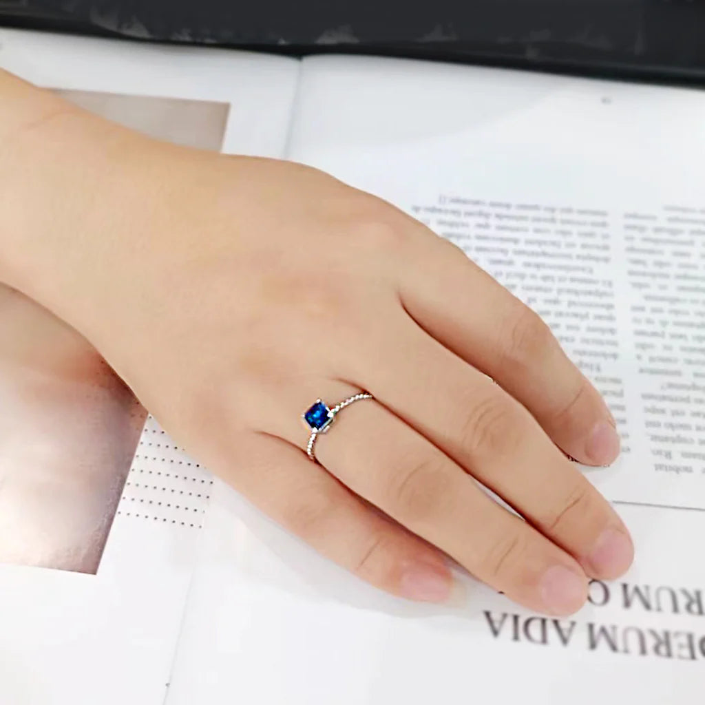 CJ3855 Wholesale Women's Stainless Steel Montana Minimal Ring