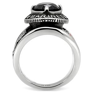CJ7823OS Wholesale Men's Stainless Steel United States Marines Montana Ring