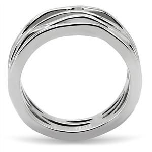 CJ7847OS Wholesale Stainless Steel Stacked Branches Ring