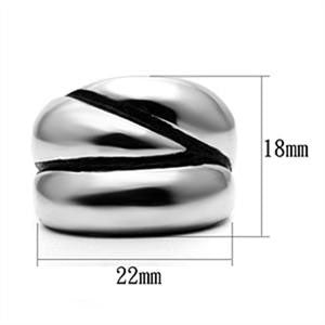 CJG1041 Wholesale Stoneless Humps High Polished Stainless Steel Women's Fashion Ring