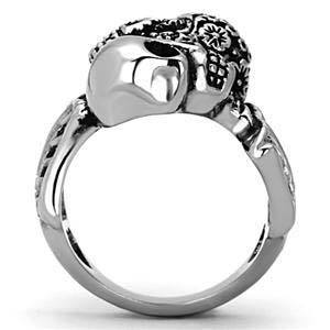 CJG1191 Wholesale Day of the Dead High Polished Stainless Steel Fashion Ring