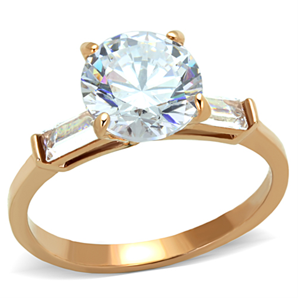 CJG2161 Stainless Steel AAA Grade CZ Ring