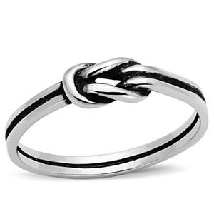 CJG2347 Stainless Steel Minimal Knot Ring