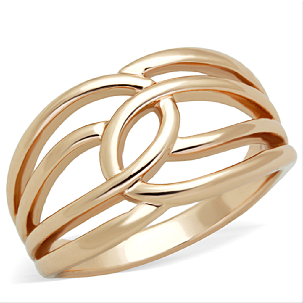 CJG2652 Stainless Steel Rose Gold Ring