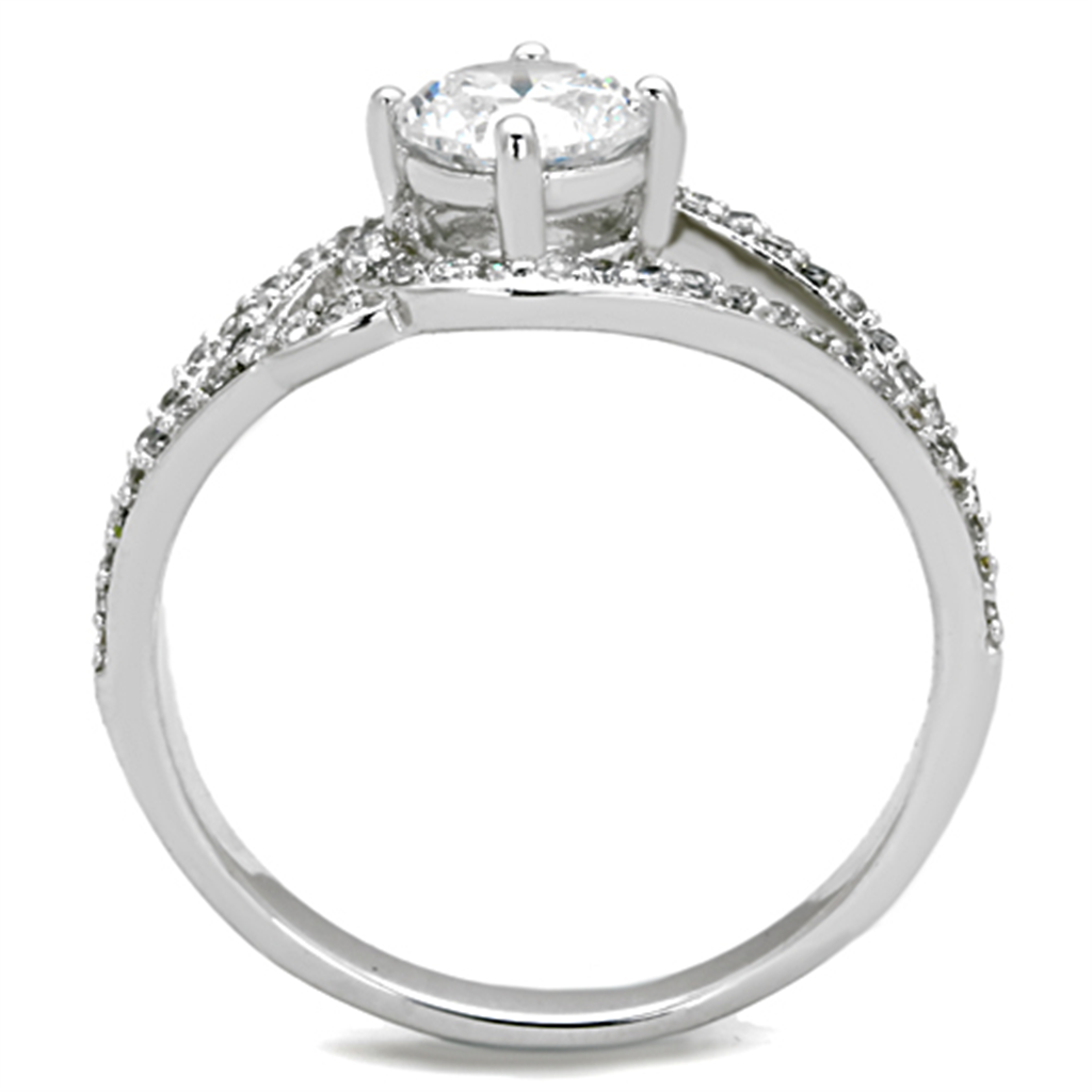 CJG2685 Stainless Steel AAA Grade CZ Ring