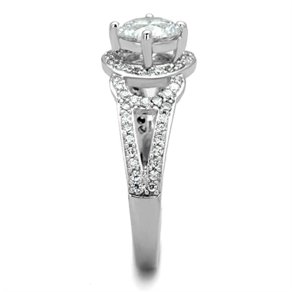 CJG2685 Stainless Steel AAA Grade CZ Ring