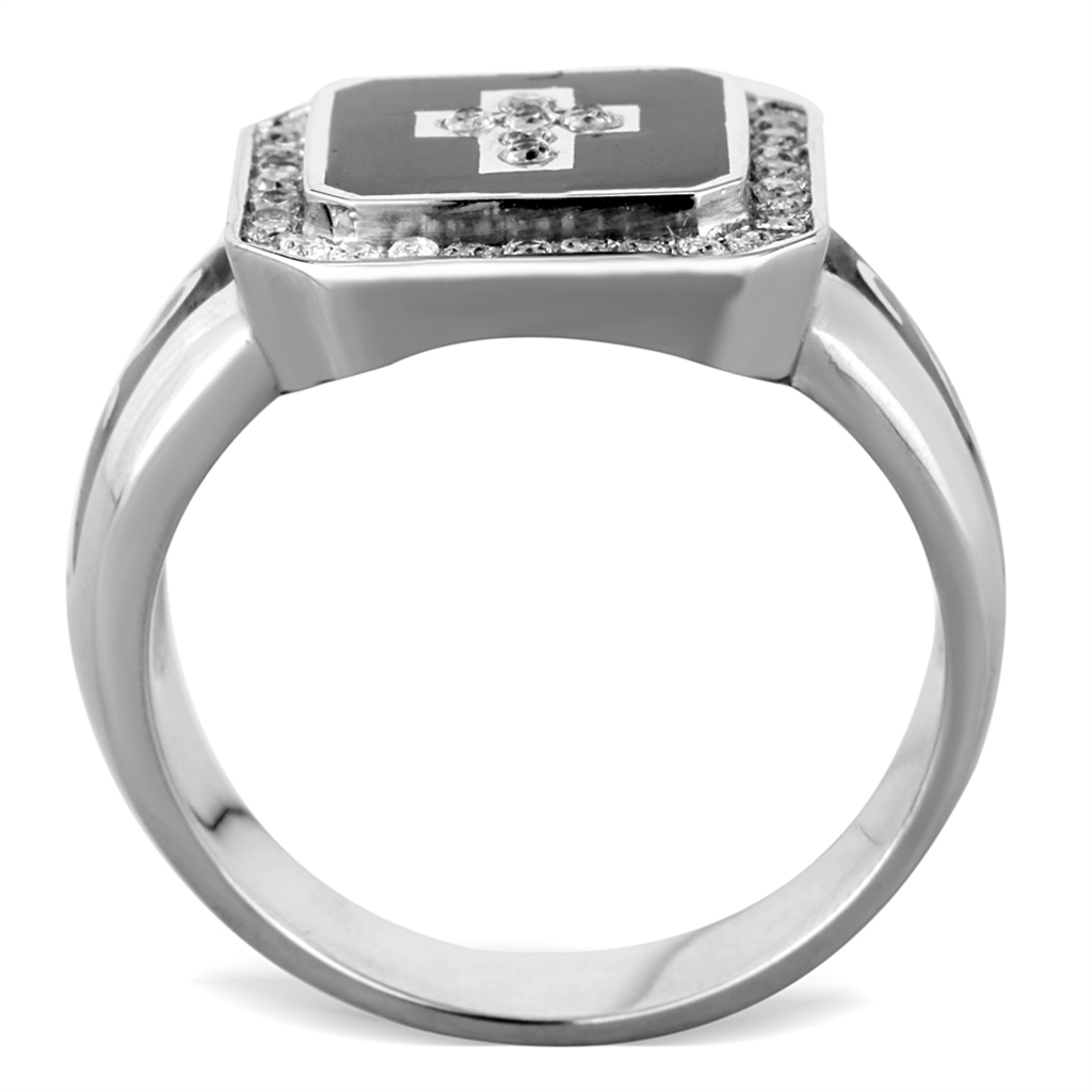CJG2706 Cross Relic CZ Statement Ring
