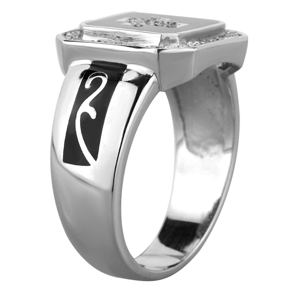 CJG2706 Cross Relic CZ Statement Ring