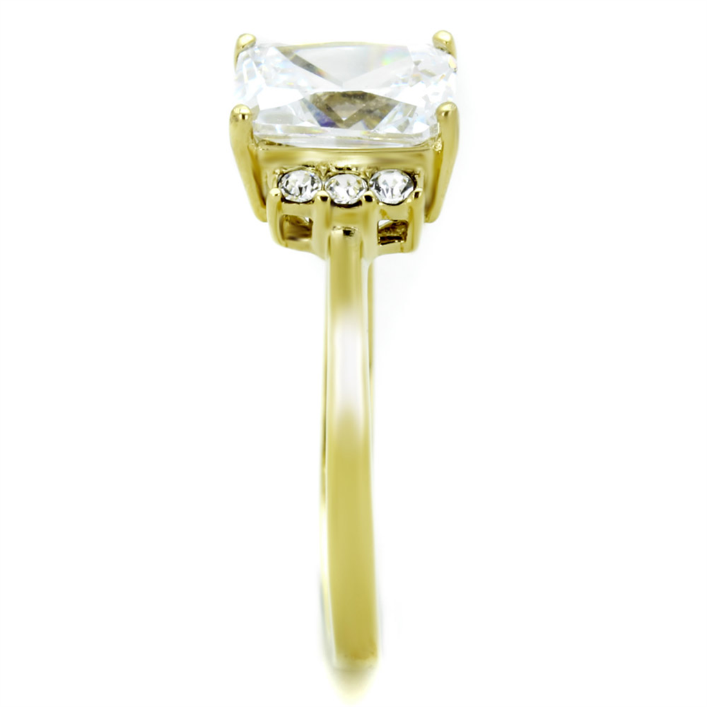 CJG2743 Stainless Steel AAA Grade CZ Ring
