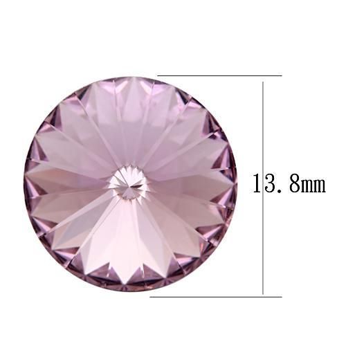 CJG2226 Stainless Steel Top Grade Crystal Earrings
