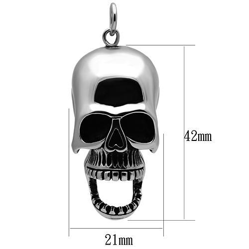 CJG2231 Wholesale Stainless Steel Skull Pendant