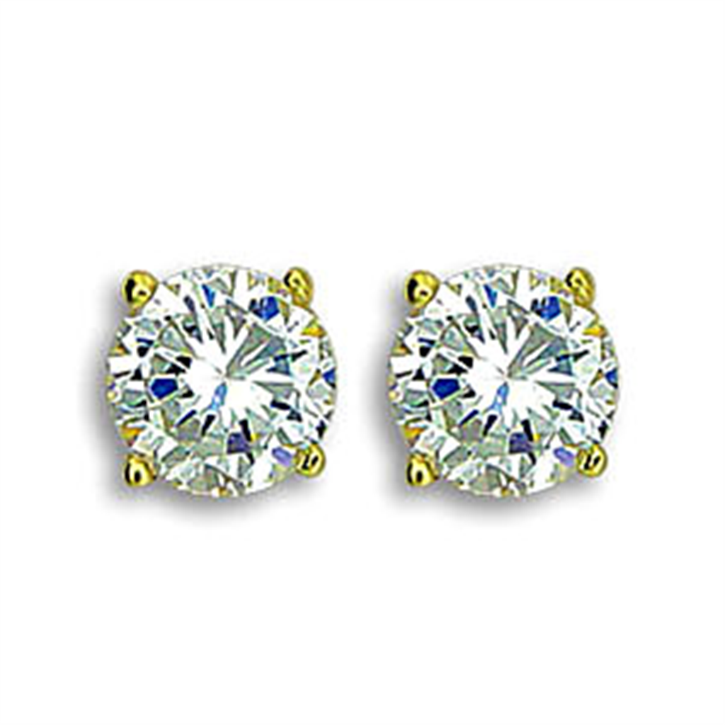 CJG2076 Stainless Steel AAA Grade CZ Earrings
