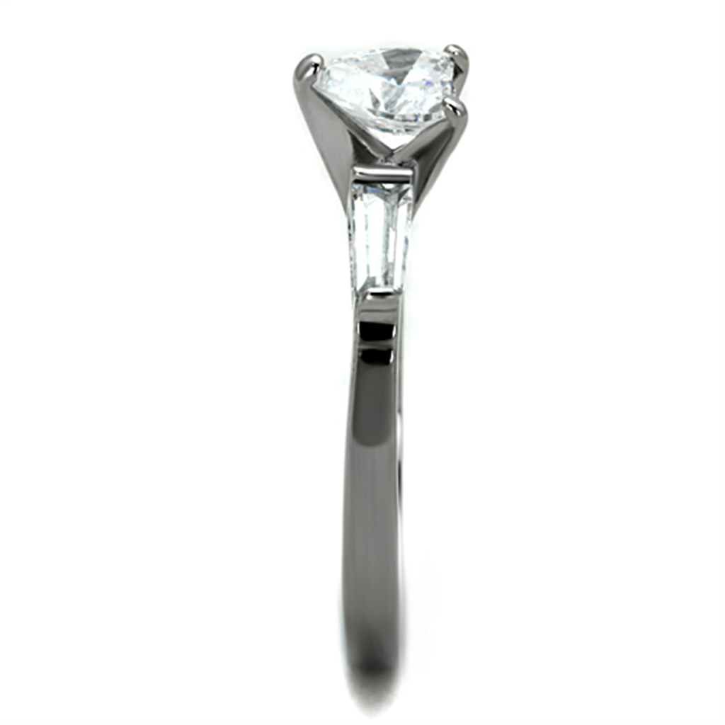 CJG2109 Stainless Steel AAA Grade CZ Ring