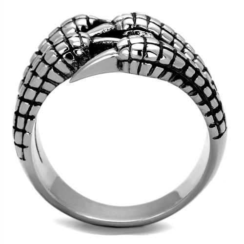 CJ1881 Wholesale Men's Stainless Steel Claw Grasp Ring