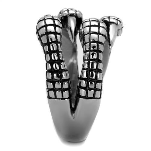 CJ1881 Wholesale Men's Stainless Steel Claw Grasp Ring