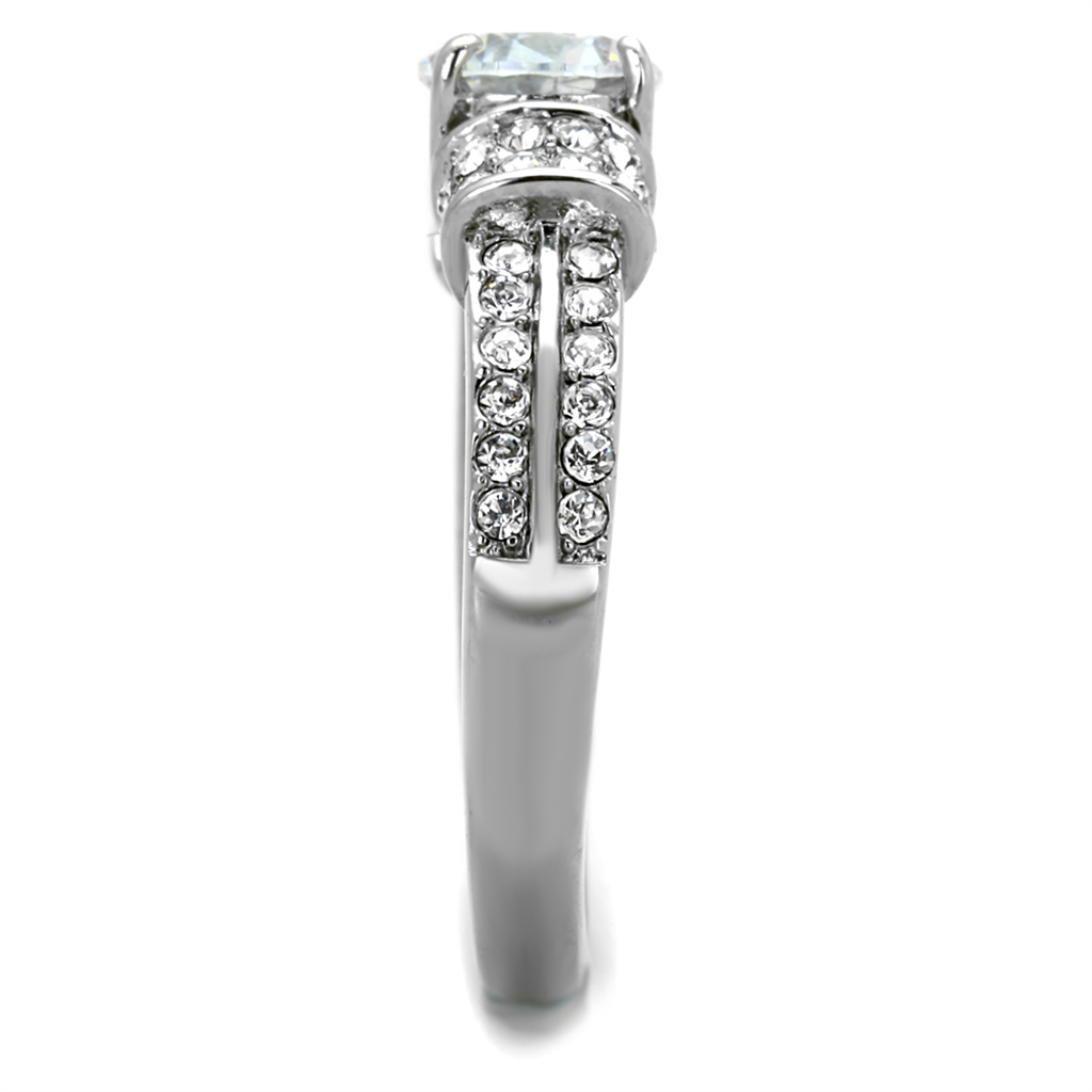 CJE1921 Women's Clear CZ Engagement Ring