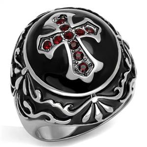 CJE2229 Renaissance Inspired Men's Cross Ring