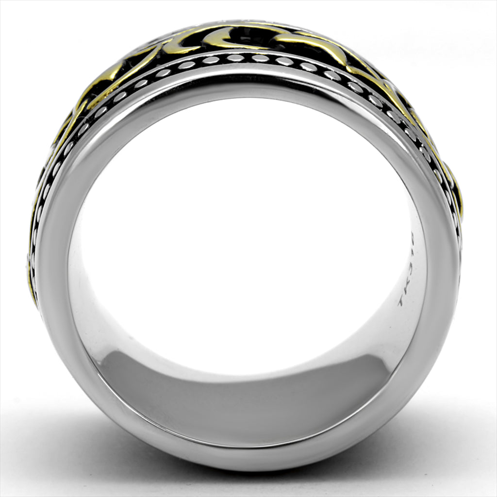CJE2234 Wholesale Men's Stainless Steel Celtic Tribal Ring