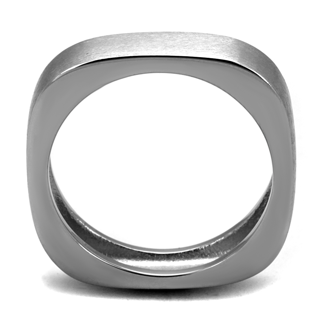 CJE2668 Men's Stainless Steel Plain Band Ring