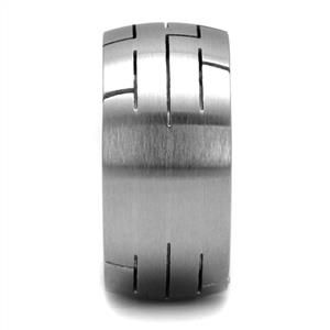 CJE2920 Wholesale Men's Stainless Steel Multiple Cut Band