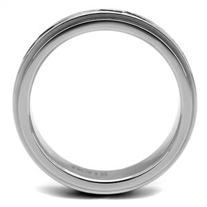 CJE2926 Wholesale Men's Stainless Steel Jet Epoxy Lighting Bolt Band