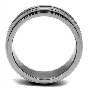 CJE2929 Wholesale Men's Stainless Steel Jet Epoxy Band