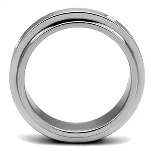 CJE2933 Wholesale Men's Stainless Steel Clear AAA Grade CZ Band
