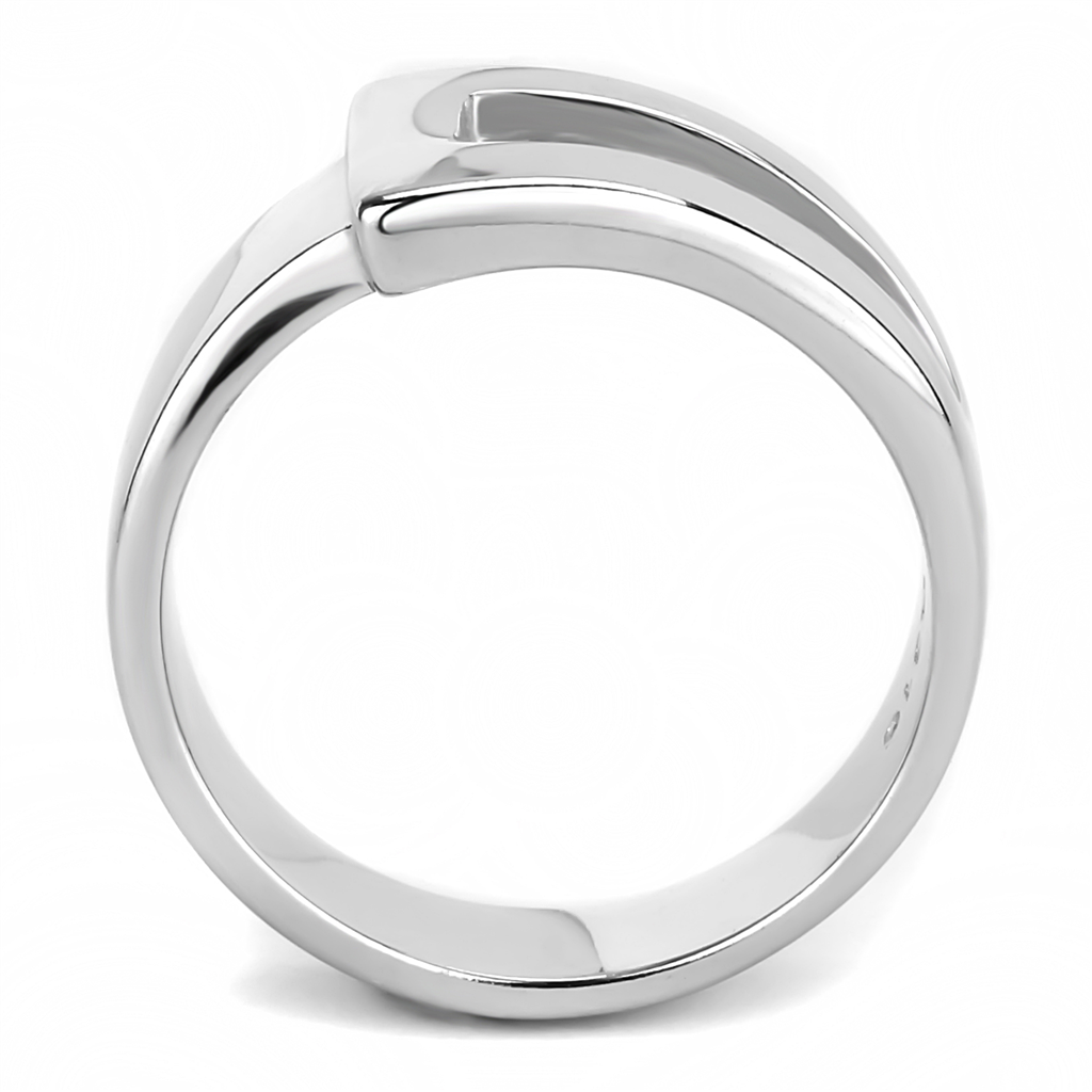 CJE3438 Wholesale Women's Stainless Steel Buckle Fashion Ring