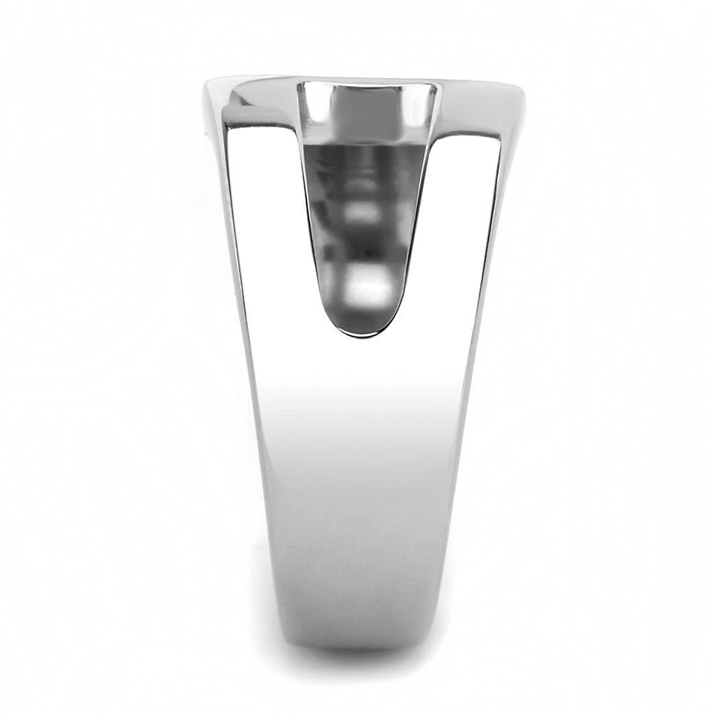 CJE3438 Wholesale Women's Stainless Steel Buckle Fashion Ring