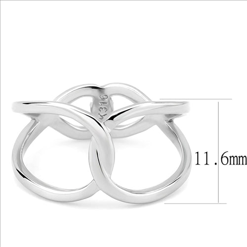 CJE3585 Wholesale Women&#39;s Stainless Steel Link Ring