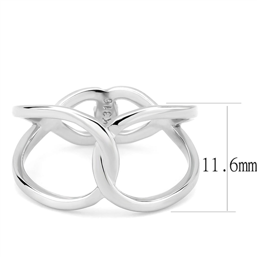 CJE3585 Wholesale Women's Stainless Steel Link Ring