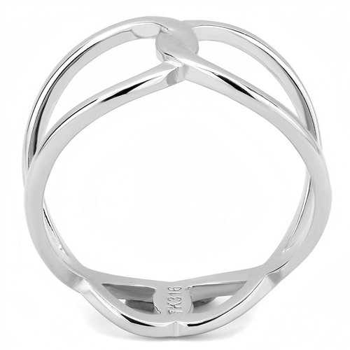 CJE3585 Wholesale Women's Stainless Steel Link Ring
