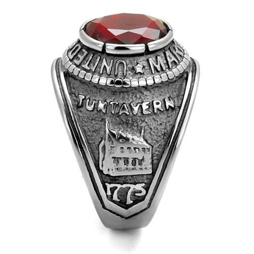 CJ7869OS Wholesale - Stainless Steel "United States Marines" Siam Ring