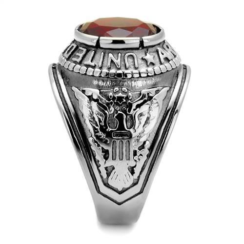CJ7871OS Wholesale - Stainless Steel "United States Army" Siam Ring