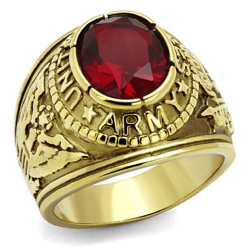 CJG1471 Wholesale Gold Plated Stainless Steel United States Army Ring