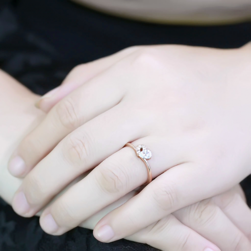 Rose Gold Wholesale Fashion Rings Under $5