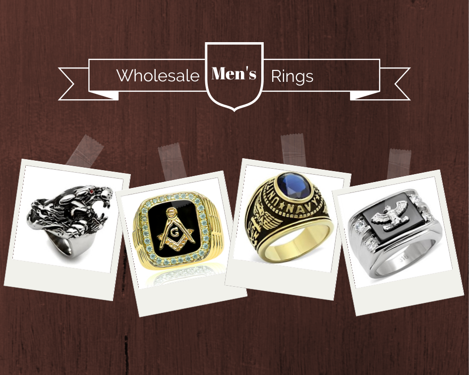 Wholesale Jewelry Isn't just for Women - Wholesale Rings for Men