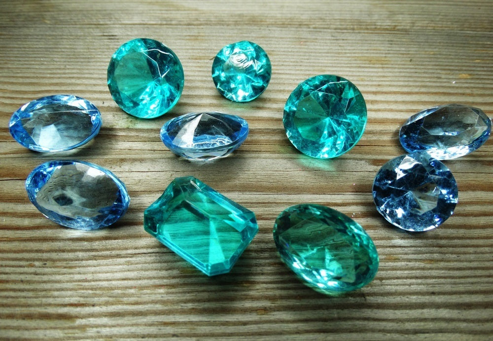 Stunning March Birthstone "Aquamarine" Rings