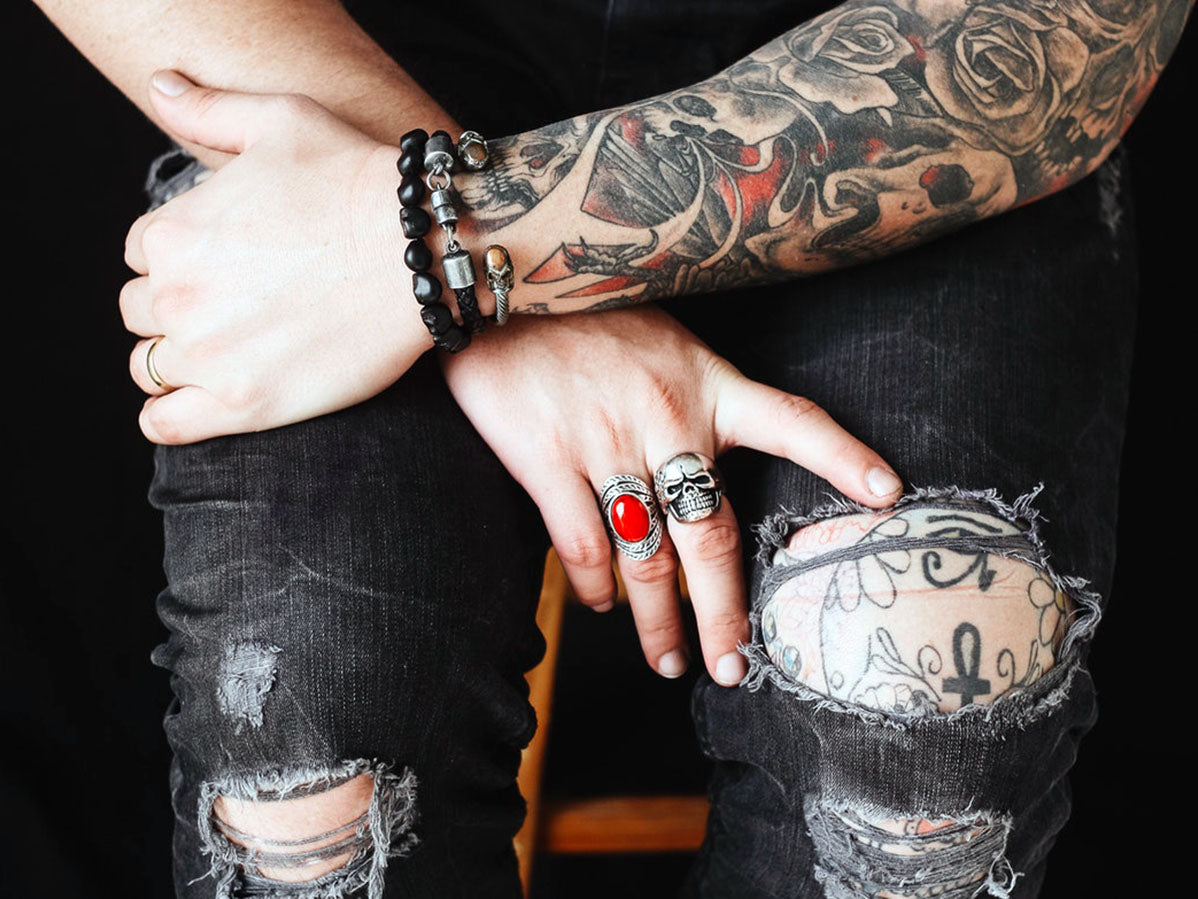 5 Skull Fashion Rings for Halloween