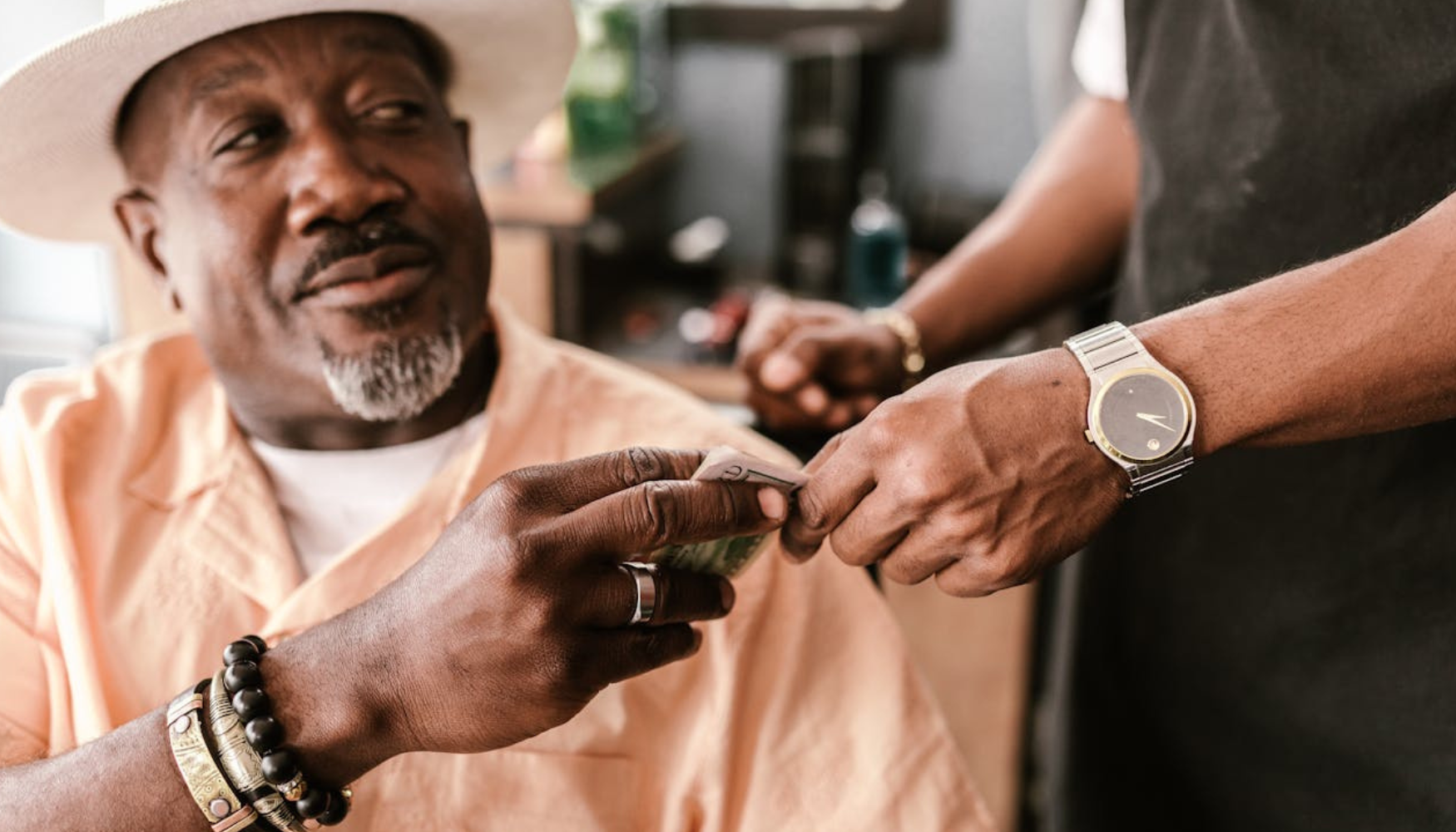 man with an old money fashion style wearing a chunky fashion ring