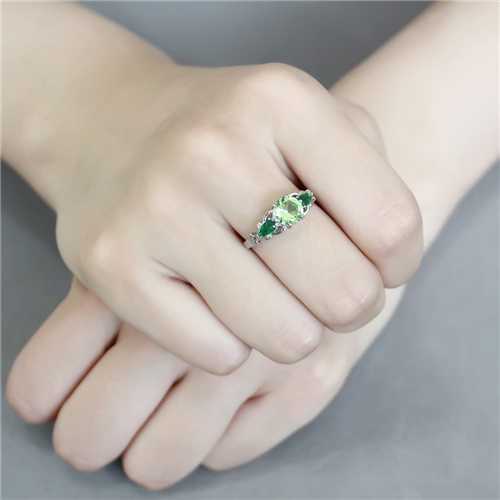 5 Peridot CZ Fashion Rings for St. Patrick's Day