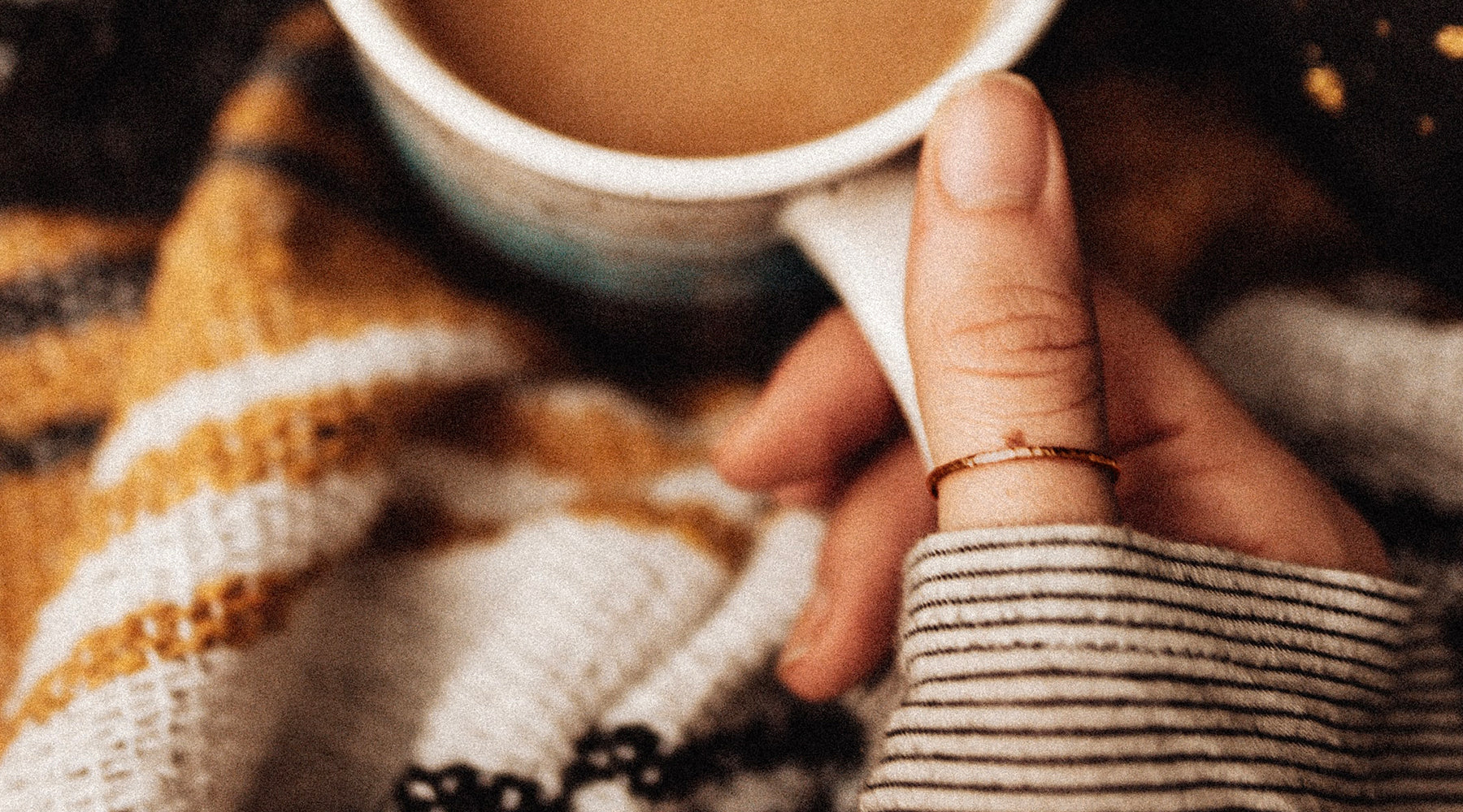 8 Coffee-Plated Fashion Rings for Fall