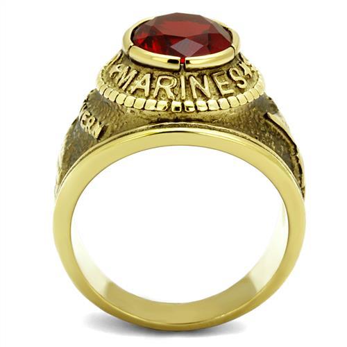 CJG1474 Wholesale Gold Plated Stainless Steel United States Marines Ring