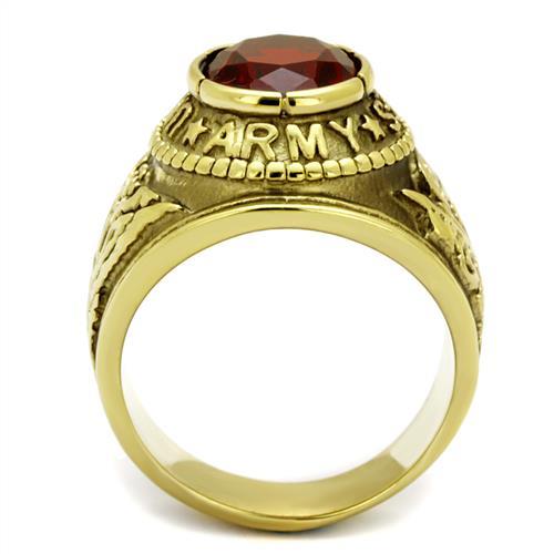 CJG1471 Wholesale Gold Plated Stainless Steel United States Army Ring
