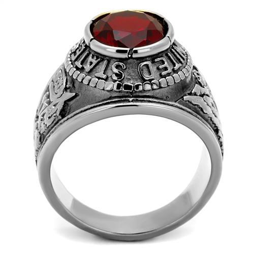 CJ7871OS Wholesale - Stainless Steel "United States Army" Siam Ring
